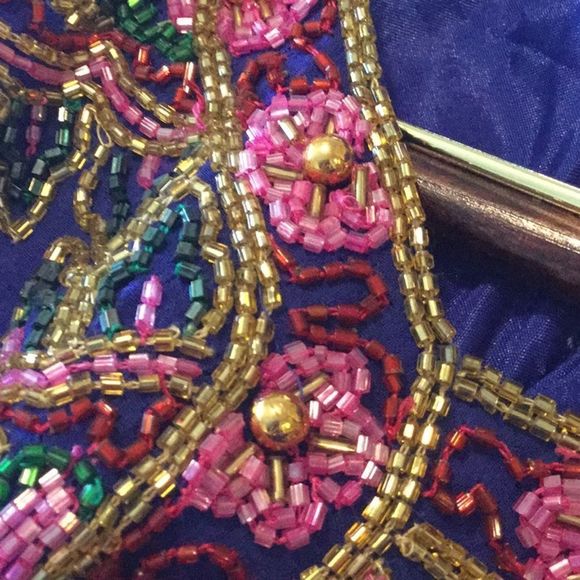 Vintage Collection Adriana papell beaded dress - Picture 3 of 8